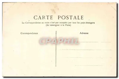 Zamek w Cermeré — widok zamku i miasta feudalnego — G. L. Edit Noirétable, Loire — Rewers