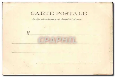 O Castelo de Blancfort — segundo a mais recente fotografia — L. Millet, lib. Aubigny — Verso