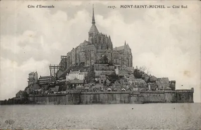 Mont-Saint-Michel — Côte Sud — Éditeur E.D. n°1217