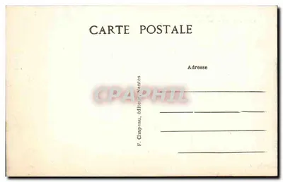 La Baule-sur-Mer (Loire-Inf) — Le Quai du Port et les Passeurs du Poulliguen — F. Chapeau, editore Nantes — Verso