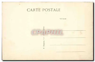 La Baule-sur-Mer (Loire-Inf) — A Praia com maré alta em direção ao Poullguen — n°45 — Verso