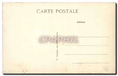 La Baule-les-Pins (Loire-Inf.) — Praça dos Palmeiros — Um Jardim — Verso