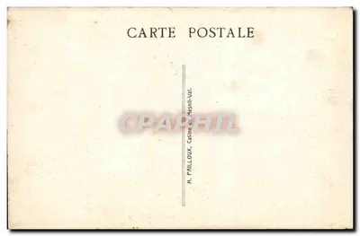 Mesnil-Val — A Vista do Pequeno Castelo — A. Pailloux — Verso