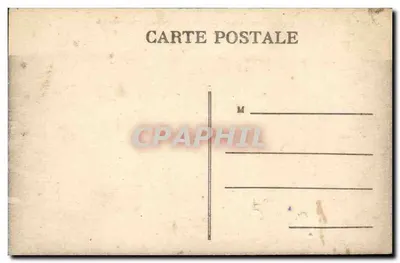 Terguier (Aisne) — Vista de Buttes Chaumont — Reverso
