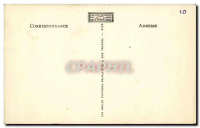 Aix-les-Bains — Vista Geral e Massif da Chambotte — CAP 15 — editor Adia — Verso
