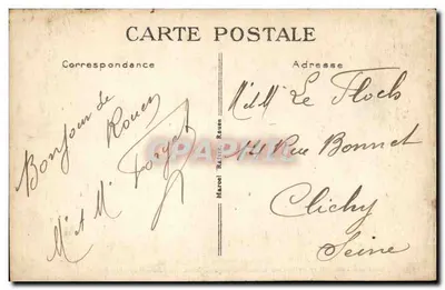 Rouen — Palácio da Justiça — Editora BPD, n°13 — Verso
