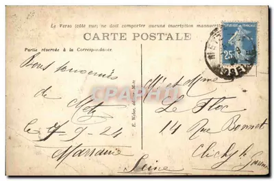 Monument Guillaume — antes/depois — E. Weber, n°213 — Verso