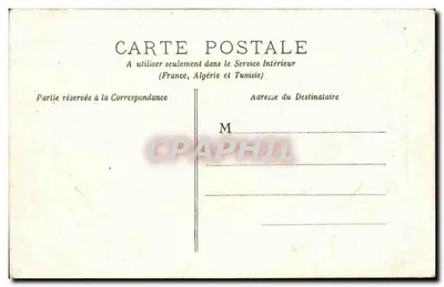 Chantilly - Zamek — K.V. Paris — Rewers