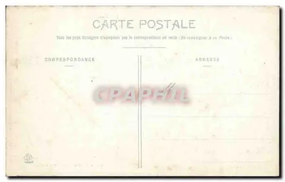 Wnętrze klasztoru w Évreux — Fototypia Lausanne & Frères Trolpans — Rewers