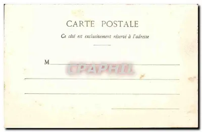 O Mont Dore — As Chaminés do Diabo — Lib. Bougé-Béal, 21, rue de l’Écu, Clermont-Ferrand — Verso