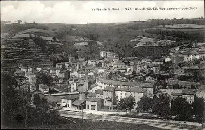 Vale da Dore — 225 — OLLIERGUES, Vista panorâmica (Sul)