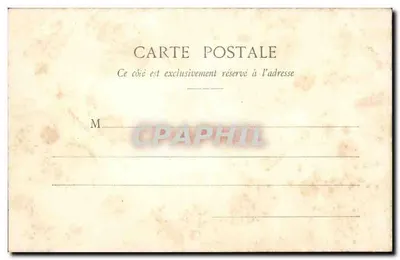 Cume do Puy de Dôme no inverno — Lib. Bougé-Béal, 21, Rue de l’Ecu, Clermont-Ferrand — Verso