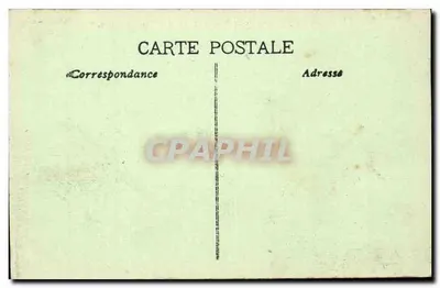 Marseille - Kolonialausstellung, 1922 - Palais des Machines. — Rückseite