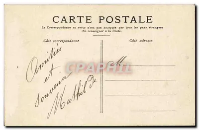 Lourdes — Le Calvaire Breton. — Verso
