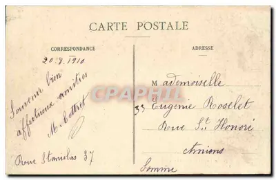 Plombières-les-Bains — A Virgem e a Capela São José — Fleurot, fot. — Verso