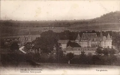 Castelo de Mesnières — Instituição Saint-Joseph — Fototipia J. Bienaime, Trelins