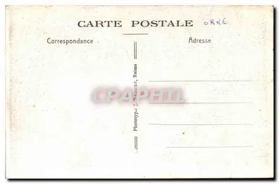 Zamek Mesnières — Instytucja św. Józefa — Fototypia J. Benainé, Reims — Rewers