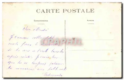 Guingamp (C.-du-N.) — Vista geral — Le Bèrre, editor, n° 106 — Verso