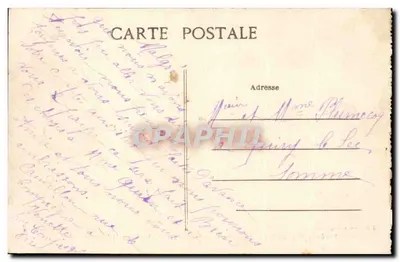 Woud van Compiègne — Algemene uitzicht van de Clairière van de Armistie (11 November 1918) — J. Pennequin — Achterkant