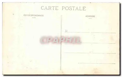 Nancy - O Hémiciclo da Carrière - Palácio do Governo — editor RIOU & CIE, n° 140 — Verso
