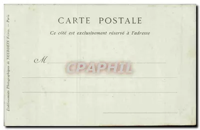 Bourges — Façada Katedry — Zbiór E. L. — Rewers