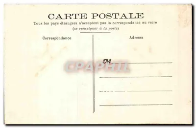Châteauneuf-sur-Cher — Sint-Anna van de Kinderen — Coll. E. L. n° 949 — Achterkant