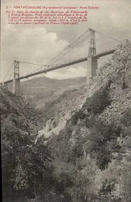 Ponte Gisclar — Fontpédrouse (Pyrénées-Orientales) — Editor P. Régnier