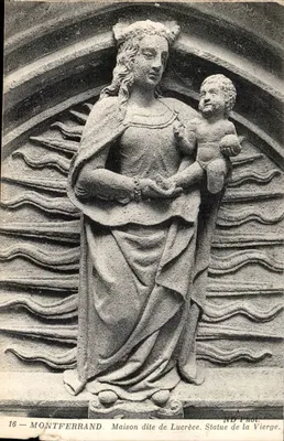 Montferrand — Estátua da Virgem dita Lucrèce — ND ProL