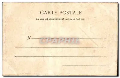 Cidade de Carcassonne — Porta da Aude — Editor Labouche Frères — Verso