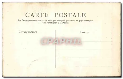 Subida y entrada de la Porte de l'Aude — Carcassonne —n°60 — Reverso