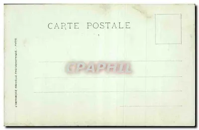 Clermont-Ferrand — Fachada de Notre-Dame du Port — L.L. n°140 — Verso