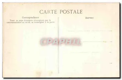 Riom — Fontana di Adamo ed Eva — Editore E.P.D. n°1089 — Verso