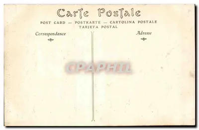 Castelo de Chantilly — A Sala de Jantar — Lareira — Verso