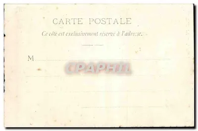 Digoin Bilhete postal antigo O canal — Verso