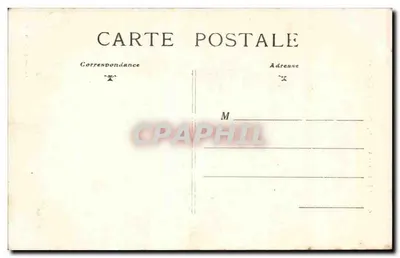 Nevers — Widok dzwonnicy katedry — Wydanie specjalne N. G — Rewers