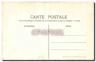 Carpentras — Arco do Triunfo — Edit. J. Brun et Cie, Carpentras — Verso