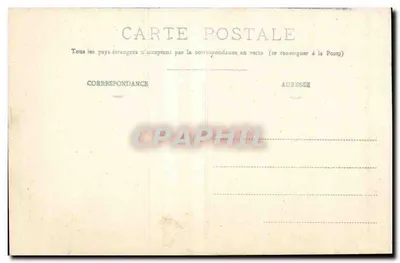Cordes (Tarn) — ulica Ciepła — E. C. Carlow, bibliotekarz-izdawca — Rewers