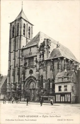 Pont-Audemer — Igreja de São Ugo — Coleção Hauchard