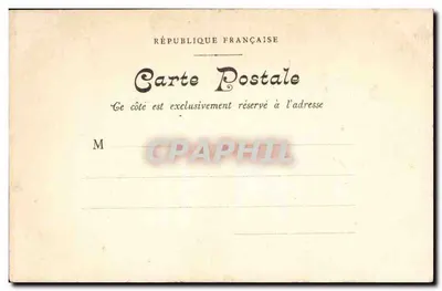 Rouen - Wielki schodzie Hôtel-de-Ville — Zbiór Les Nouvelles Galeries N° 7 — Rewers