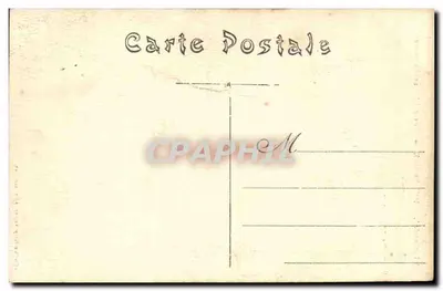 Cantal - Tournemire — Castelo de Anjony (Em altura) — Coleção Gély-Vigier, edição Abrillio. — Verso