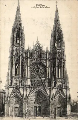 Rouen — L'Église Saint-Ouen — ND Photo
