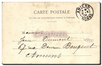 Kościół Świętego Zbawiciela — Rennes — K. Mary-Romanelle, wyd. Rennes — Rewers