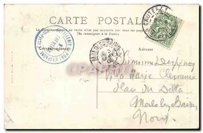 Les Pyrénées — 6 - CAUTERETS, Pont d'Espagne (Alt. 1488 m.) — Couget, éditeur, Cauterets — Rewers