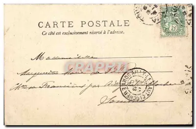 Toulon — La Caisse d'Epargne — Cliché Giraud — Verso