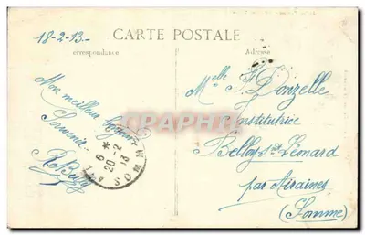 Verdun — Statua Chevert — Paul Garet, Verdun — Rewers