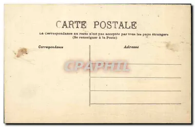 Gorges do Tarn — Os DÉTROITS Rochers — Désiré Malzac, editor, 9, rue Neuve, Rodaz (Aveyron) — Verso