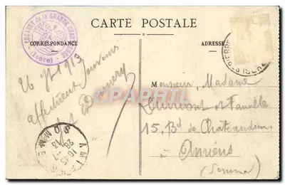 A GRANDE-CHARTREUSE - O Grande Claustro (século XII) - J.C. edit., Valton — Verso