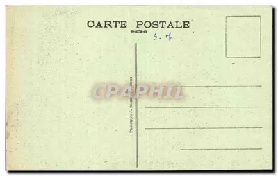 Castelo de Mesnières — Instituição Saint-Joseph. A Sala dos Quatro-Tamborim — Phototype J. Bensaine-Léons — Verso