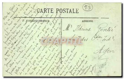 पेरिस (IXe) — इटलियन बुलेवार्ड — LL, संख्या 393 — पीछे