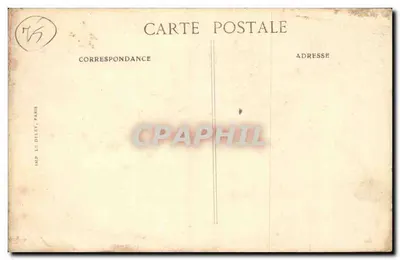 Las Fiestas de la Victoria en París — 14 de julio de 1919 — El Desfile — El General de Castelnau — Editor Le Desfile — Reverso